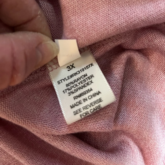 Drop Shoulder Hacci by Ultra Flirt - Picture 4 of 5